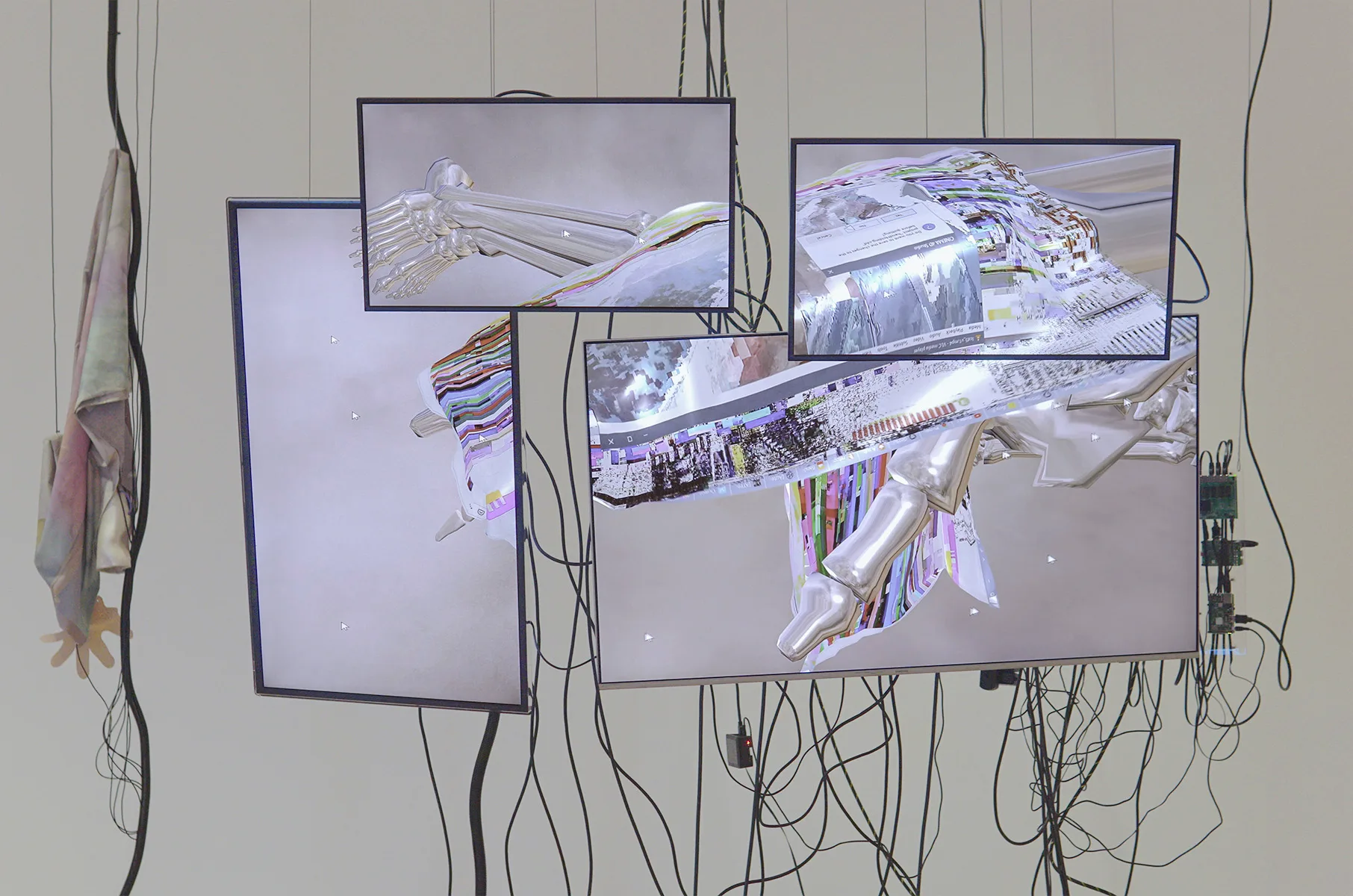 photo documentation of the installation