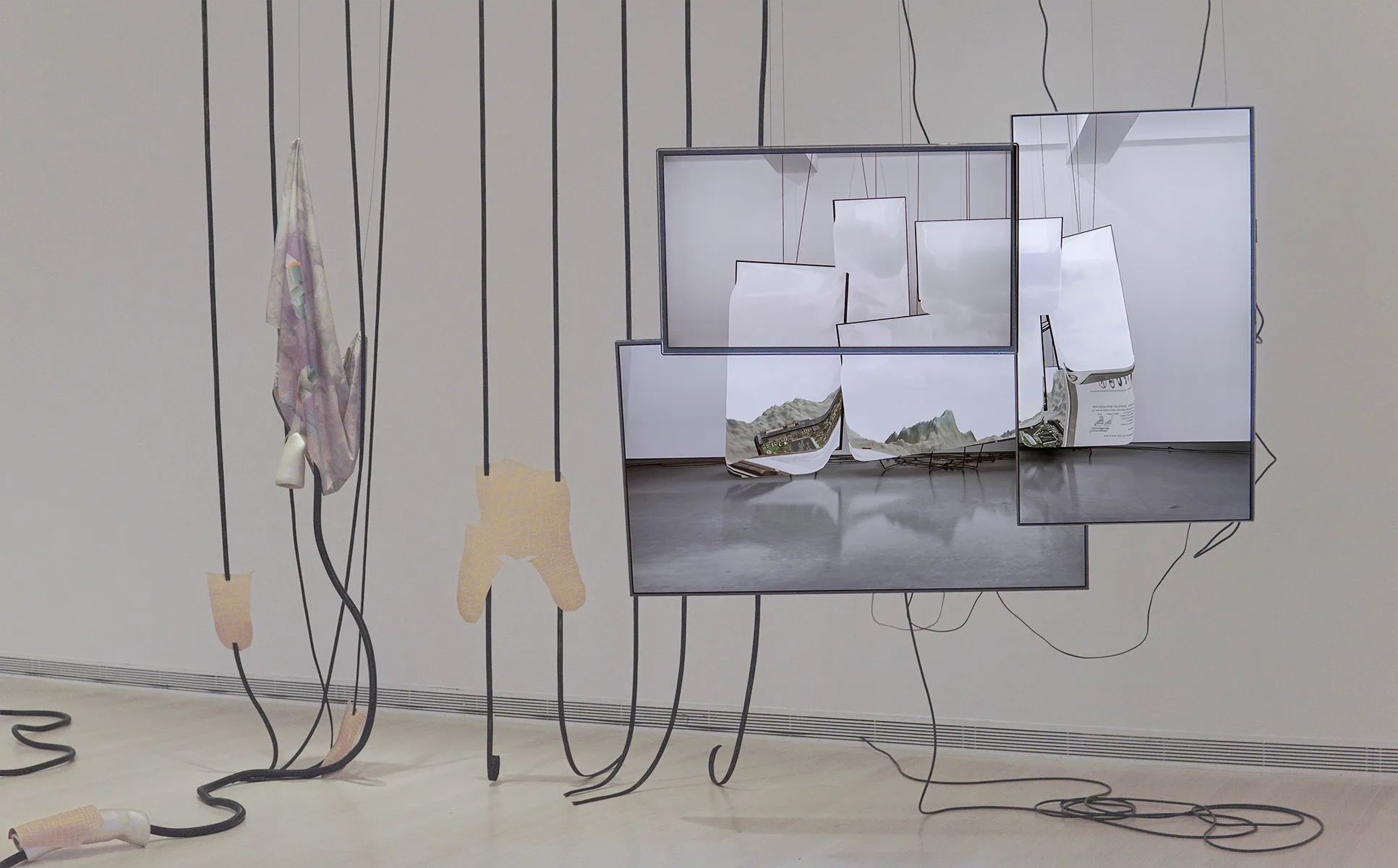 photo documentation of the installation