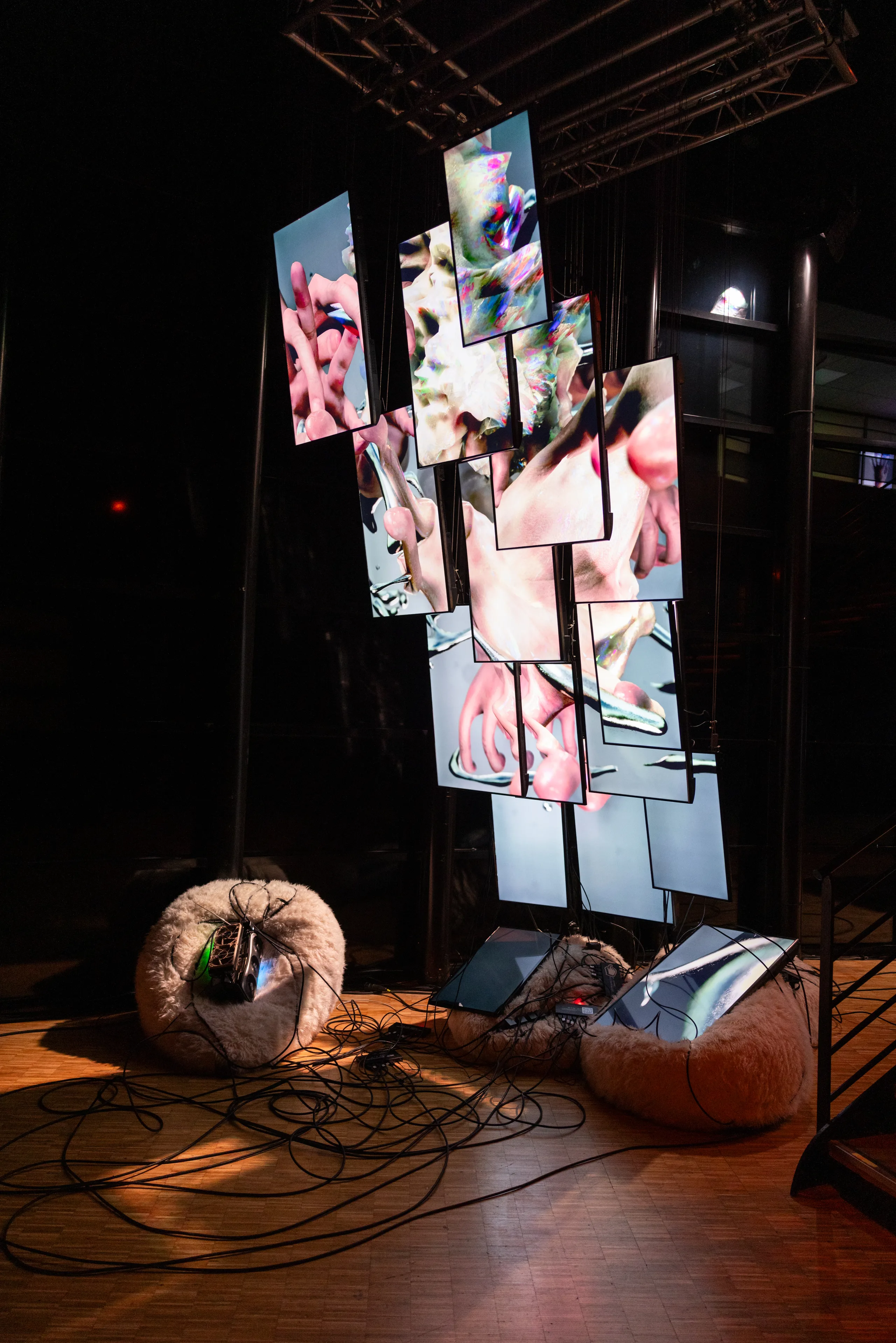 photo documentation of the exhibition