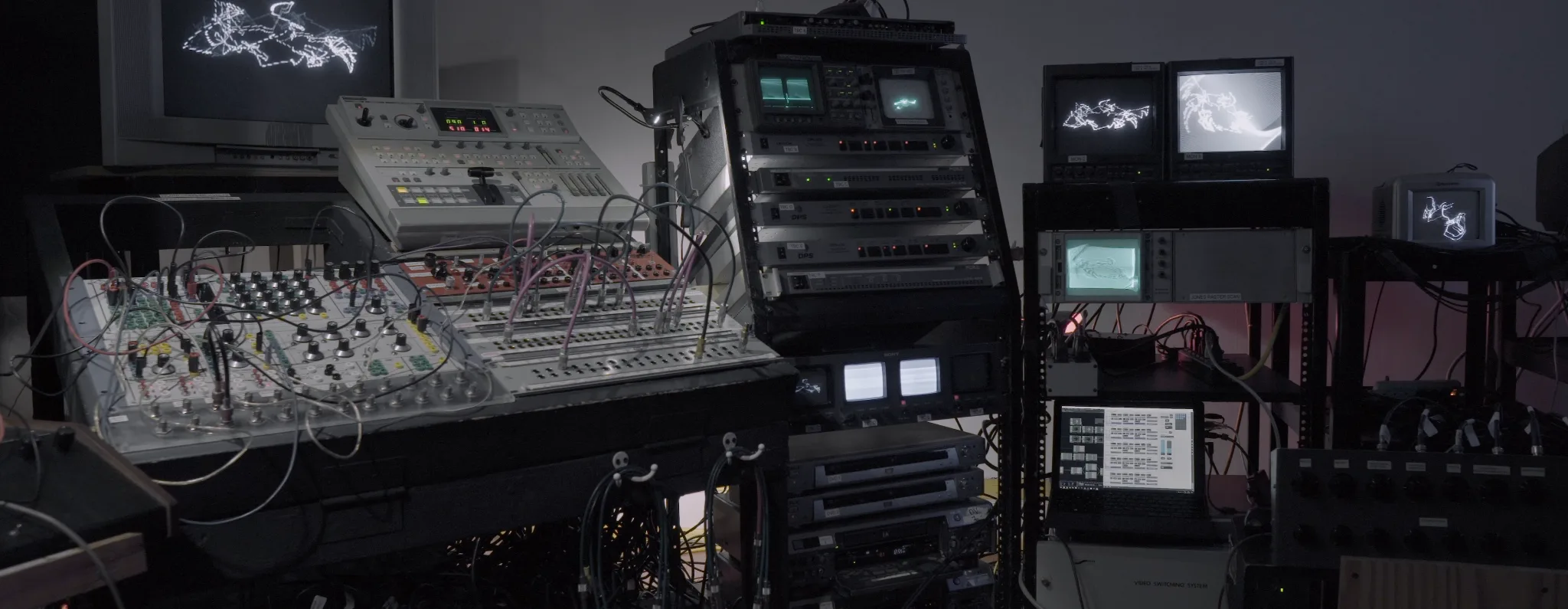 residency and generative installation documentation