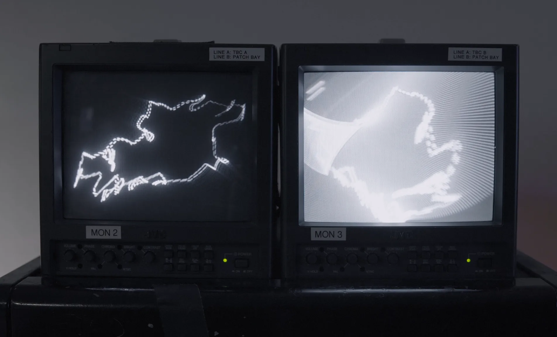 residency and generative installation documentation